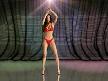sexy dance in bikini girl